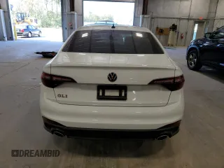 2022 Volkswagen Jetta GLI Autobahn with VIN 3VW2T7BU5NM015510, listed as a Copart auction lot 74180584 with 29,147 mi miles and Non repairable. Bid and sale history available at DreamBid. Image 6.