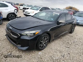 2022 Kia Stinger GT-Line with VIN KNAE35LD4N6106199, listed as a Copart auction lot 79139164 with 53,358 mi miles and Salvage Title. Bid and sale history available at carsss.com. Image 1.