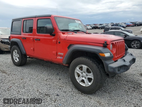 2018 Jeep Wrangler Unlimited Sport с VIN 1C4HJXDG0JW197511, выставлен на аукционе Copart как лот 57361775 с пробегом 95 830 миль миль и Списание • Salvage title. История ставок и продаж доступна на DreamBid. Изображение 4.