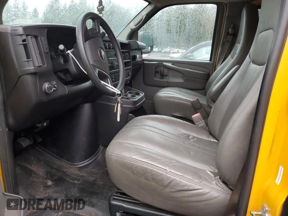 2013 Chevrolet Express Cargo Van with VIN 1GCWGGCA7D1149329, listed as a Copart auction lot 85995564 with 136,420 mi miles and Clean Title. Bid and sale history available at carsss.com. Image 7.