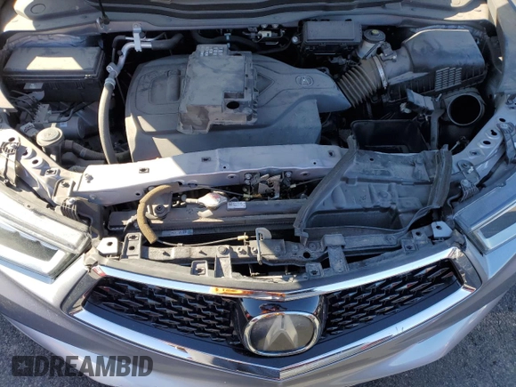 2017 Acura MDX with VIN 5FRYD4H30HB000993, listed as a Copart auction lot 52889405 with 31,172 mi miles and Salvage Title. Bid and sale history available at carsss.com. Image 12.