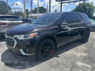 2020 Chevrolet Traverse Premier with VIN 1GNERKKW2LJ102589, listed as a IAAI auction lot 42476683 with 53,465 mi miles and . Bid and sale history available at DreamBid. Image 2.