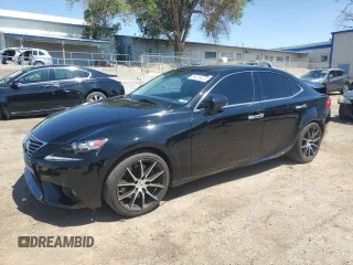2014 Lexus IS 350 with VIN JTHBE1D26E5012335, listed as a Copart auction lot 59219475 with 22,885 mi miles and Salvage title. Bid and sale history available at DreamBid. Image 1.
