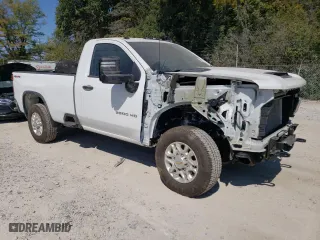 2024 Chevrolet Silverado 3500HD Work Truck with VIN 1GC3YSE71RF153620, listed as a Copart auction lot 71421264 with 14,166 mi miles and Salvage Title. Bid and sale history available at carsss.com. Image 4.