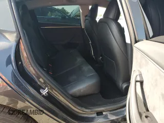 2025 Tesla Model 3 Long Range with VIN 5YJ3E1EB0SF902974, listed as a Copart auction lot 59728245 with 6,398 mi miles and Salvage title. Bid and sale history available at DreamBid. Image 10.