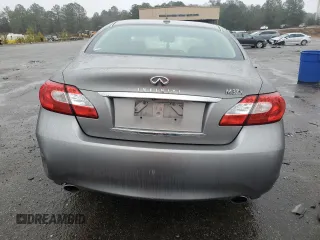2012 Infiniti M with VIN JN1BY1AR2CM390328, listed as a Copart auction lot 44988325 with 175,694 mi miles and Salvage Title. Bid and sale history available at DreamBid. Image 6.