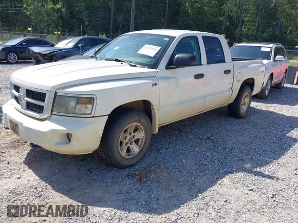 2009 Dodge Dakota with VIN 1D3HW38PX9S789626, listed as a IAAI auction lot 42693162 with 175,620 mi miles and . Bid and sale history available at DreamBid. Image 2.