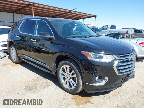 2021 Chevrolet Traverse High Country with VIN 1GNERNKW6MJ115896, listed as a IAAI auction lot 42152769 with 80,107 mi miles and . Bid and sale history available at DreamBid. Image 1.