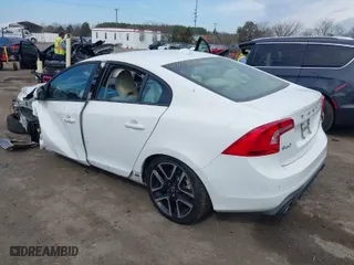 2017 Volvo S60 Dynamic with VIN YV126MFL3H2435704, listed as a IAAI auction lot 41863511 with 1 mi miles. Bid and sale history available at carsss.com. Image 3.