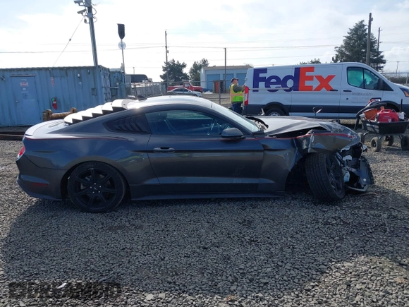 2020 Ford Mustang EcoBoost with VIN 1FA6P8TH7L5159973, listed as a IAAI auction lot 41691692 with 62,365 mi miles. Bid and sale history available at carsss.com. Image 14.