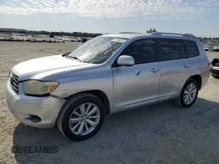 2009 Toyota Highlander Limited with VIN JTEEW44AX92029999, listed as a Copart auction lot 62786675 with 180,476 mi miles and Salvage title. Bid and sale history available at DreamBid. Image 1.