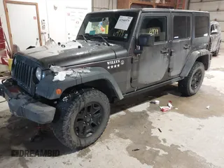 2016 Jeep Wrangler Unlimited Sport with VIN 1C4BJWDG2GL210060, listed as a IAAI auction lot 41546979 with 13,542 mi miles and . Bid and sale history available at DreamBid. Image 17.