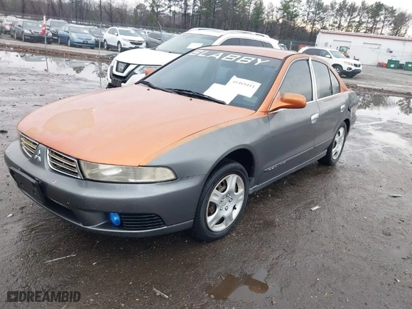 2003 Mitsubishi Galant ES with VIN 4A3AA46G83E136877, listed as a IAAI auction lot 41469411 with 307,492 mi miles. Bid and sale history available at carsss.com. Image 2.