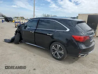 2020 Acura MDX w/Technology Pkg with VIN 5J8YD3H58LL007727, listed as a Copart auction lot 45608205 with 42,627 mi miles and Non Repairable. Bid and sale history available at carsss.com. Image 2.