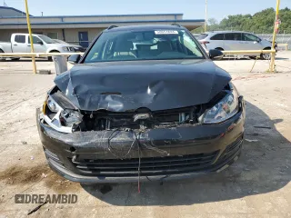2017 Volkswagen Golf SportWagen S with VIN 3VW017AU1HM532340, listed as a Copart auction lot 58651844 with 73,535 mi miles and Salvage Title. Bid and sale history available at carsss.com. Image 5.