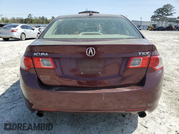 2009 Acura TSX with VIN JH4CU26619C014766, listed as a Copart auction lot 51204915 with 243,439 mi miles and Salvage Title. Bid and sale history available at carsss.com. Image 6.
