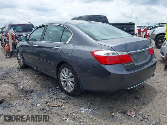 2015 Honda Accord EX-L with VIN 1HGCR2F82FA272839, listed as a IAAI auction lot 42470261 with 130,845 mi miles and . Bid and sale history available at DreamBid. Image 3.