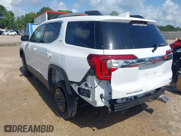 2021 GMC Acadia SLT with VIN 1GKKNMLS7MZ105137, listed as a IAAI auction lot 42526856 with 16,290 mi miles and . Bid and sale history available at DreamBid. Image 3.