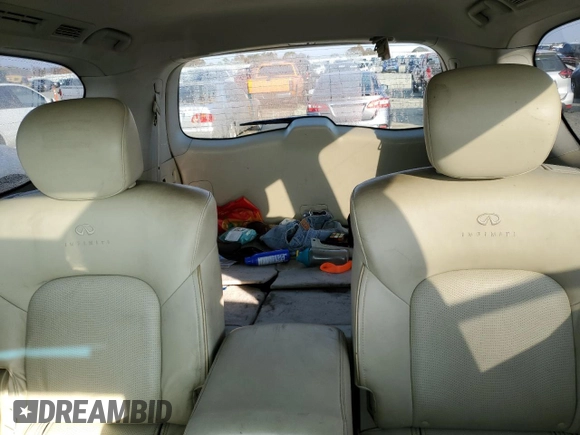 2011 Infiniti QX56 7-passenger with VIN JN8AZ2NF6B9502503, listed as a Copart auction lot 83369704 with Not provided miles and Salvage title. Bid and sale history available at DreamBid. Image 10.