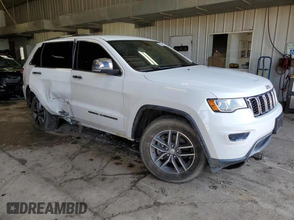 2018 Jeep Grand Cherokee Limited with VIN 1C4RJFBG3JC441431, listed as a Copart auction lot 61648855 with 98,510 mi miles and Clean title. Bid and sale history available at DreamBid. Image 4.