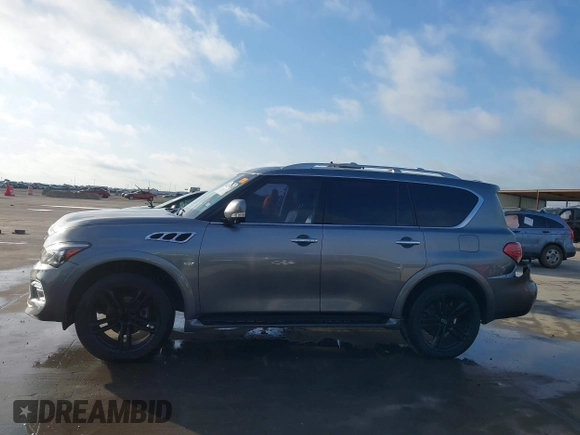 2015 Infiniti QX80 with VIN JN8AZ2NF9F9573216, listed as a IAAI auction lot 41774534 with 171,650 mi miles and . Bid and sale history available at DreamBid. Image 14.