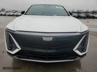 2024 Cadillac LYRIQ Sport with VIN 1GYKPVRK9RZ117083, listed as a Copart auction lot 44907325 with 7,140 mi miles and Salvage Title. Bid and sale history available at carsss.com. Image 5.