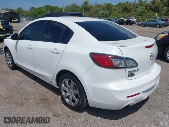 2013 Mazda 3 i SV with VIN JM1BL1TF5D1744232, listed as a IAAI auction lot 41976808 with 138,108 mi miles. Bid and sale history available at carsss.com. Image 3.