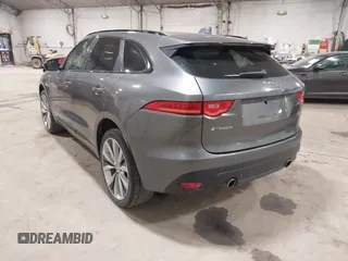 2017 Jaguar F-Pace 35t R-Sport with VIN SADCL2BVXHA093130, listed as a IAAI auction lot 41876512 with 75,074 mi miles and . Bid and sale history available at DreamBid. Image 3.