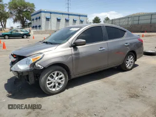 2017 Nissan Versa S Plus with VIN 3N1CN7AP8HL812215, listed as a Copart auction lot 60547935 with 125,051 mi miles and Salvage title. Bid and sale history available at DreamBid. Image 1.