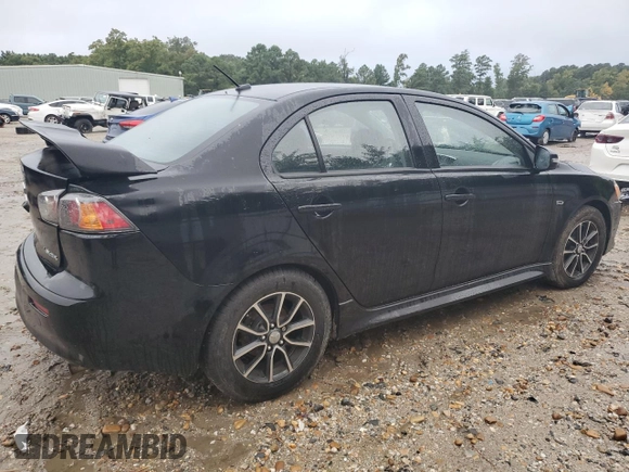 2017 Mitsubishi Lancer ES with VIN JA32U2FU8HU009373, listed as a Copart auction lot 71533894 with 66,309 mi miles and Salvage Title. Bid and sale history available at carsss.com. Image 3.