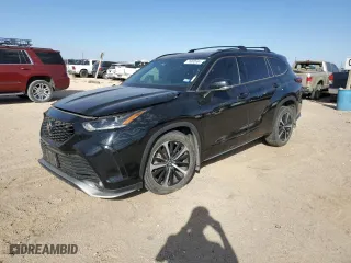 2022 Toyota Highlander XSE with VIN 5TDLZRAHXNS131887, listed as a Copart auction lot 78392634 with 45,842 mi miles and Salvage Title. Bid and sale history available at carsss.com. Image 1.