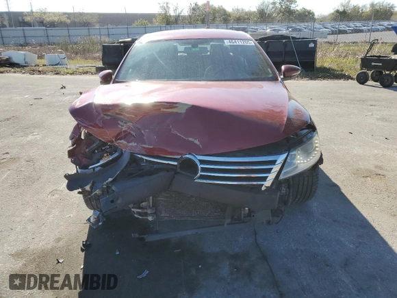 2014 Volkswagen CC Sport with VIN WVWBP7ANXEE506260, listed as a Copart auction lot 46411205 with 154,330 mi miles and Salvage Title. Bid and sale history available at carsss.com. Image 5.