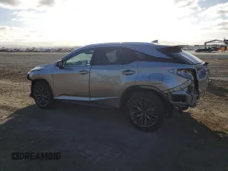 2022 Lexus RX with VIN 2T2YZMDA2NC355375, listed as a Copart auction lot 44541235 with 24,135 mi miles and Salvage Title. Bid and sale history available at carsss.com. Image 2.