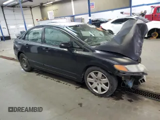 2008 Honda Civic LX with VIN 2HGFA16528H522525, listed as a Copart auction lot 47411135 with Not Provided miles and Non Repairable. Bid and sale history available at DreamBid. Image 4.
