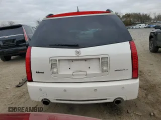 2007 Cadillac SRX with VIN 1GYEE63A870172327, listed as a Copart auction lot 80728804 with 160,973 mi miles and Salvage Title. Bid and sale history available at carsss.com. Image 6.