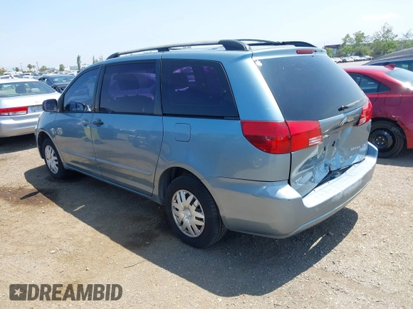 2004 Toyota Sienna CE z VIN 5TDZA23C54S214278, wystawiony jako IAAI lot #42373929 z przebiegiem 278 152 mil mil oraz . Historia ofert i sprzedaży dostępna na DreamBid. Obrazek 3.