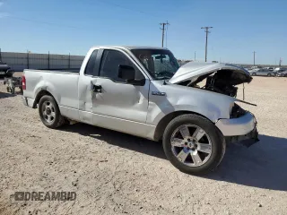 2007 Ford F-150 XL with VIN 1FTRF12227NA80070, listed as a Copart auction lot 51455095 with Not provided miles and Salvage title. Bid and sale history available at DreamBid. Image 4.