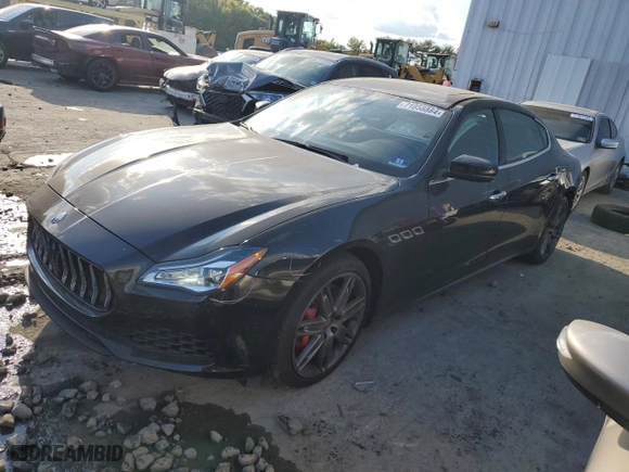 2018 Maserati Quattroporte S Q4 with VIN ZAM56YRA5J1286580, listed as a Copart auction lot 71858884 with 27,339 mi miles and Salvage Title. Bid and sale history available at carsss.com. Image 1.