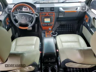 2005 Mercedes-Benz G with VIN WDCYR71E25X161101, listed as a Copart auction lot 49130785 with 60,053 mi miles and Clean Title. Bid and sale history available at DreamBid. Image 8.