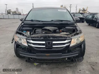 2015 Honda Odyssey LX with VIN 5FNRL5H29FB009680, listed as a Copart auction lot 54065515 with 109,446 mi miles and Salvage Title. Bid and sale history available at carsss.com. Image 5.