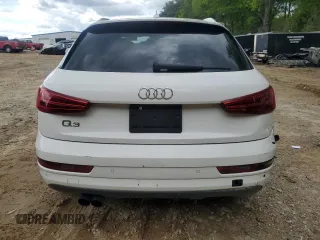 2016 Audi Q3 Premium Plus with VIN WA1BFCFS7GR014866, listed as a Copart auction lot 52479085 with 107,570 mi miles and Salvage title. Bid and sale history available at DreamBid. Image 6.