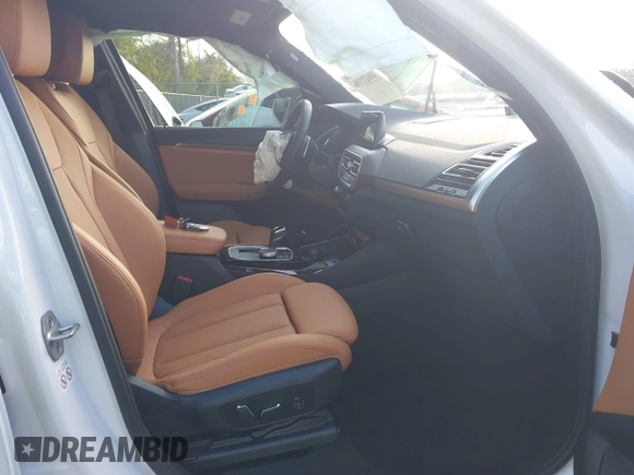 2024 BMW X3 sDrive30i with VIN WBX47DP0XRN314770, listed as a IAAI auction lot 41621356 with 1,885 mi miles and . Bid and sale history available at DreamBid. Image 5.