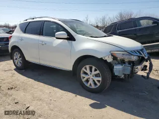 2011 Nissan Murano LE with VIN JN8AZ1MW0BW171527, listed as a Copart auction lot 48197995 with 82,129 mi miles and Salvage Title. Bid and sale history available at carsss.com. Image 4.