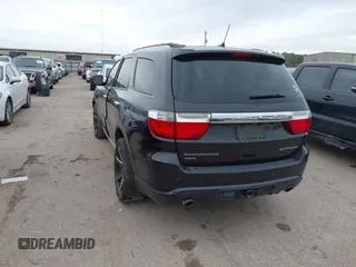 2011 Dodge Durango Citadel with VIN 1D4SE5GTXBC695700, listed as a IAAI auction lot 41381731 with 152,055 mi miles. Bid and sale history available at carsss.com. Image 3.