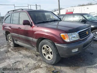 2000 Toyota Land Cruiser with VIN JT3HT05J3Y0086416, listed as a IAAI auction lot 41839573 with 475,069 mi miles. Bid and sale history available at carsss.com. Image 1.