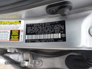 2020 Toyota Camry SE with VIN 4T1G11AKXLU941014, listed as a IAAI auction lot 41623517 with 109,172 mi miles. Bid and sale history available at carsss.com. Image 9.