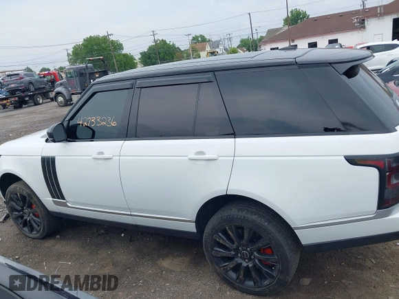 2015 Land Rover Range Rover Supercharged z VIN SALGS2TF3FA234942, wystawiony jako IAAI lot #42733236 z przebiegiem 122 476 mil mil oraz . Historia ofert i sprzedaży dostępna na DreamBid. Obrazek 14.