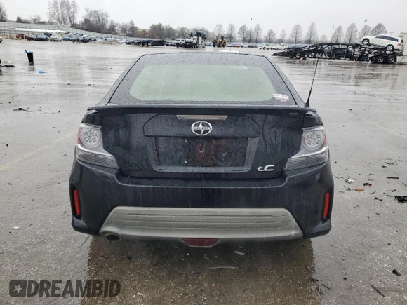 2015 Scion tC with VIN JTKJF5C71F3089425, listed as a Copart auction lot 43441305 with 105,724 mi miles and Salvage Title. Bid and sale history available at carsss.com. Image 6.