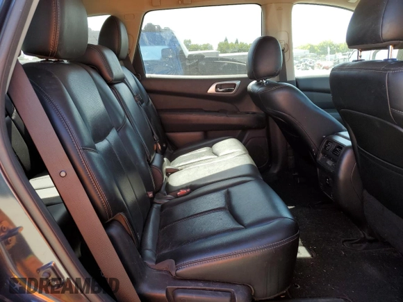2015 Nissan Pathfinder Platinum with VIN 5N1AR2MM4FC723355, listed as a Copart auction lot 61109715 with 124,360 mi miles and Salvage title. Bid and sale history available at DreamBid. Image 11.