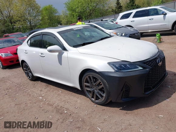 2012 Lexus IS 250 with VIN JTHCF5C24C5057930, listed as a IAAI auction lot 42251242 with 133,123 mi miles and . Bid and sale history available at DreamBid. Image 1.